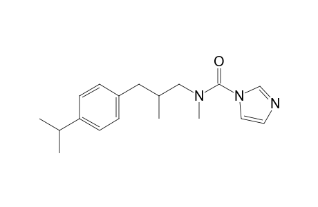 1H-Imidazole-1-carboxamide, N-methyl-N-[2-methyl-3-[4-(1-methylethyl)phenyl]propyl]-