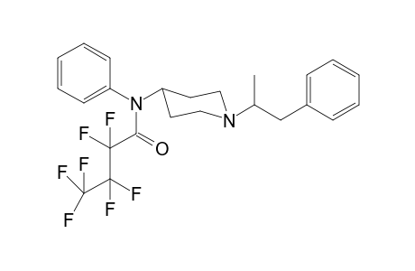 N-Phenyl-N-[1-(1-phenylpropan-2-yl)piperidin-4-yl]heptfluorobutyramide