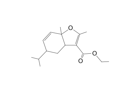 2,7a-Dimethyl-5-isopropyl-3a,4,5,7a-tetrahydrobenzofuran-3-carboxylic acid ethyl ester