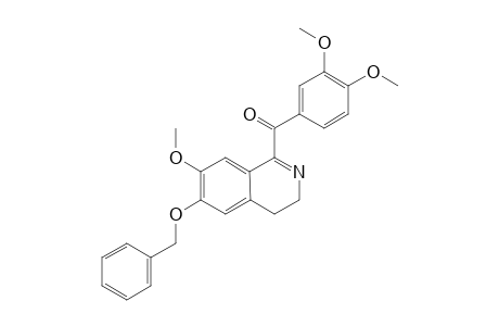 1-BENZOYL-6-BENZYLOXY-7,3',4'-TRIMETHOXY-3,4-DIHYDROISOQUINOLINE