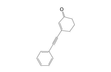 3-(Phenylethynyl)cyclohex-2-en-1-one