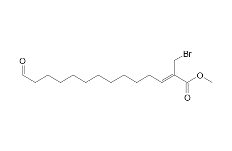 Methyl 2-bromomethyl-13-formyl-2(Z)-tridecenoate