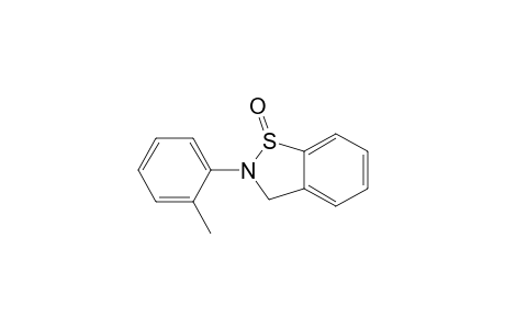 2,3-Dihydro-2-(2'-methylphenyl)-1,2-benzothiazole-1-oxide