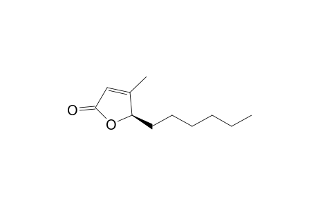 (R)-3-methyl-2-decen-4-olide