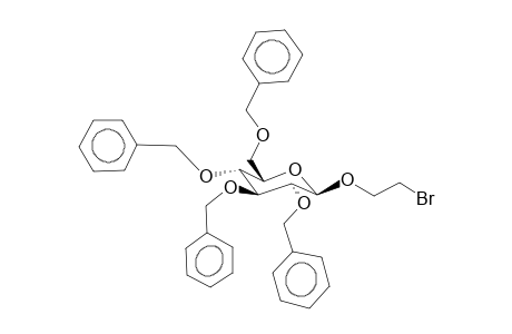 (2-Bromoethyl)-2,3,4,6-tetra-O-benzyl-b-d-glucopyranoside