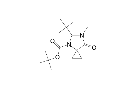 5-t-Butyl-6-methyl-7-oxo-4,6-diaza-spiro[2.4]heptane-4-carboxylic acid, t-butyl ester