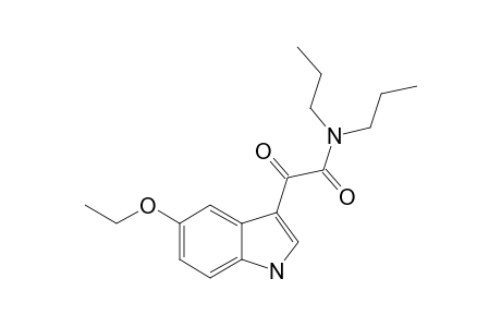 5-ETHOXYINDOLE-3-YL-N,N-DIPROPYL-GLYOXALYL-AMIDE