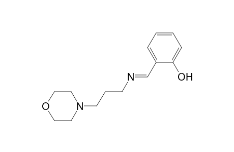 2-((E)-([(E)-3-(4-Morpholinyl)propyl]imino)methyl)phenol