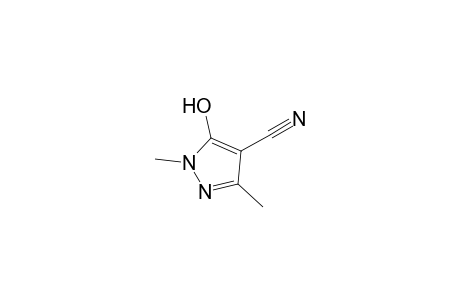 4-Cyano-1,3-dimethylpyrazol-5-ol