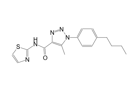 1H-1,2,3-triazole-4-carboxamide, 1-(4-butylphenyl)-5-methyl-N-(2-thiazolyl)-