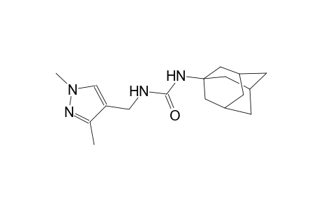 N-(1-adamantyl)-N'-[(1,3-dimethyl-1H-pyrazol-4-yl)methyl]urea