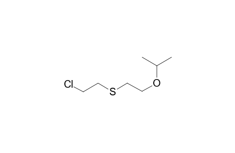 2-(2-[(2-Chloroethyl)sulfanyl]ethoxy)propane