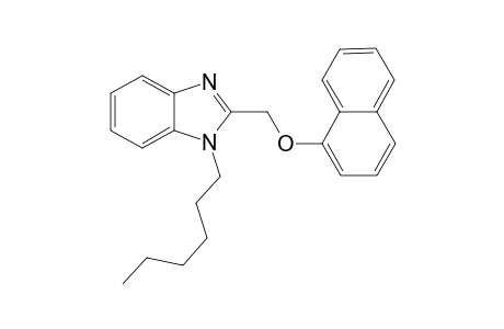 1-Hexyl-2-[(naphthalen-1-yloxy)methyl]-1H-1,3-benzodiazole