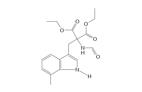 FORMAMIDO[(7-METHYL-3-INDOLYL)METHYL]MALONIC ACID, DIETHYL ESTER