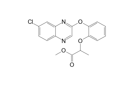 2-{2-[(7-Chloro-2-quinoxalinyl)oxy]phenoxy}propionic acid methyl ester