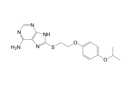 8-{[2-(4-isopropoxyphenoxy)ethyl]sulfanyl}-9H-purin-6-amine