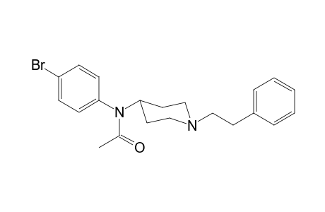 N-4-Bromophenyl-N-[1-(2-phenylethyl)piperidin-4-yl]acetamide