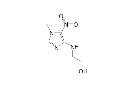2-(1-Methyl-5-nitro-1H-imidazol-4-ylamino)-ethanol