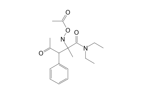 2-[(Acetyloxy)-amino]-N,N-diethyl-2-methyl-4-oxo-3-phenyl-pentanamide