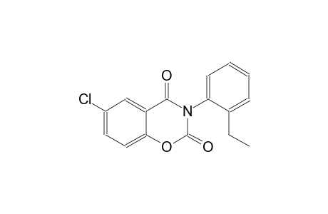 6-chloro-3-(2-ethylphenyl)-2H-1,3-benzoxazine-2,4(3H)-dione