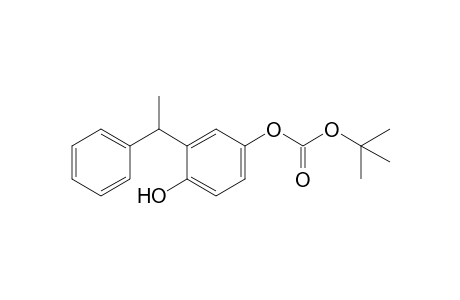 4-(tert-Butoxycarbonyloxy)-2-(1-phenylethyl)phenol