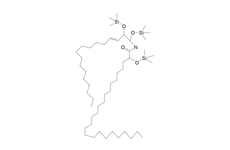 1,3,2(-tri-o-Trimethylsilyl-N-(2(-hydroxytetracosanoyl)sphingosine