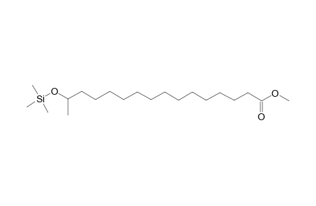 Hexadecanoic acid, 15-[(trimethylsilyl)oxy]-, methyl ester