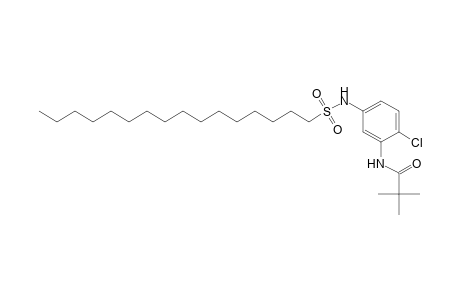 Propanamide, N-[2-chloro-5-[(hexadecylsulfonyl)amino]phenyl]-2,2-dimethyl-
