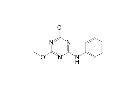 4-Chloro-6-methoxy-N-phenyl-1,3,5-triazin-2-amine