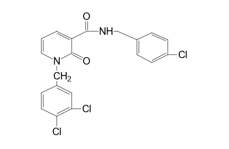 N-(p-CHLOROBENZYL)-1-(3,4-DICHLOROBENZYL)-1,2-DIHYDRO-2-OXO-NICOTINAMIDE
