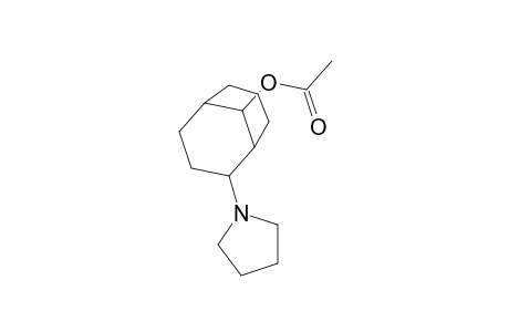 Acetic acid 2-pyrrolidin-1-yl-bicyclo[3.3.1]non-9-yl ester