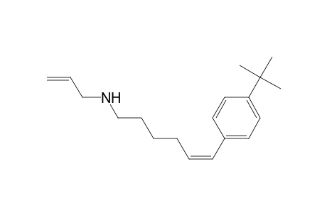 N-Allyl-6-(4-t-butylphenyl)hex-5-enylamine