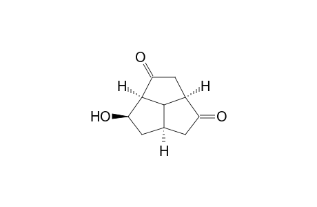Cyclopenta[cd]pentalene-1,3-dione, octahydro-6-hydroxy-, (2a.alpha.,4a.alpha.,6.beta.,6a.alpha.,6b.alpha.)-