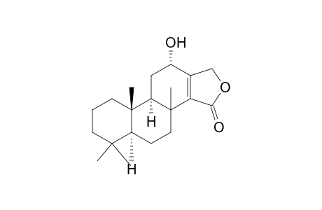 18-Nor-16-oxaandrost-13-en-15-one, 12-hydroxy-4,4,8-trimethyl-, (5.alpha.,12.alpha.)-(.+-.)-