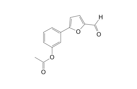 3-(5-Formylfuran-2-yl)phenyl Acetate