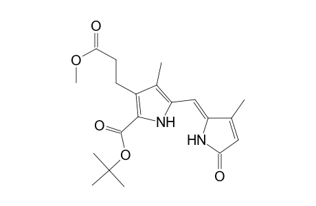 1H-Pyrrole-3-propanoic acid, 5-[(1,5-dihydro-3-methyl-5-oxo-2H-pyrrol-2-ylidene)methyl]-2-[(1,1-dimethylethoxy)carbonyl]-4-methyl-, methyl ester