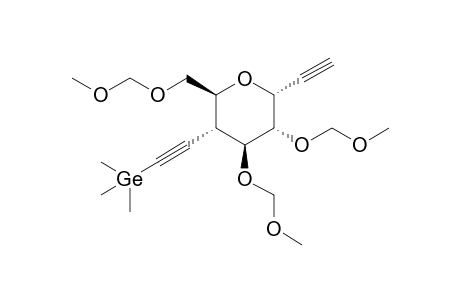 2-[(2S,3R,4S,5R,6R)-6-ethynyl-4,5-bis(methoxymethoxy)-2-(methoxymethoxymethyl)oxan-3-yl]ethynyl-trimethylgermane