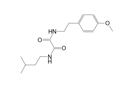 N~1~-isopentyl-N~2~-[2-(4-methoxyphenyl)ethyl]ethanediamide