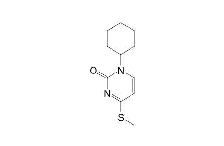1-CYCLOHEXYL-4-(METHYLSULFANYL)-PYRIMIDIN-2(1H)-ONE
