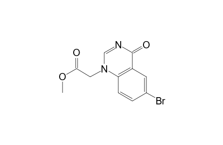 1(4H)-Quinazolineacetic acid, 6-bromo-4-oxo-, methyl ester
