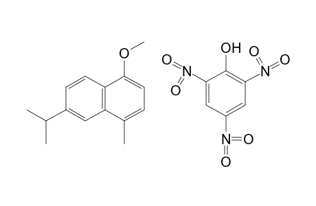 6-ISOPROPYL-1-METHOXY-4-METHYLNAPHTHALENE, MONOPICRATE