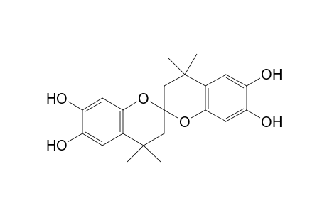 6,6',7,7'-Tetrahydroxy-4,4,4',4'-tetramethyl-2,2'-spirobichroman