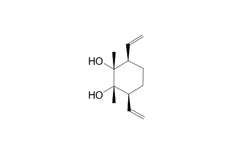 (1R,2S,3S,6R)-1,2-dimethyl-3,6-divinyl-cyclohexane-1,2-diol