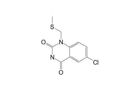 6-CHLORO-1-(METHYLTHIOMETHYL)-QUINAZOLINE-2,4(1H,3H)-DIONE
