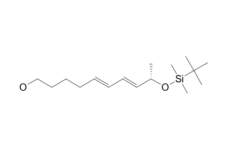 (9-S,5-E,7-E)-9-TERT.-BUTYLDIMETHYLSILYLOXY-5,7-DECADIENAL