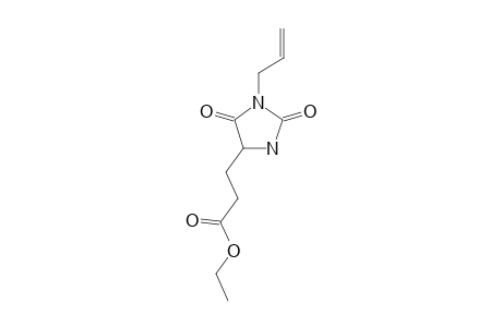 ETHYL-3-(1-ALLYL-2,5-DIOXO-IMIDAZOLIDIN-4-YL)-PROPANOATE