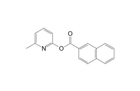 2-NAPHTHALENECARBOXYLIC-ACID-6-METHYL-2-PYRIDINYL-ESTER