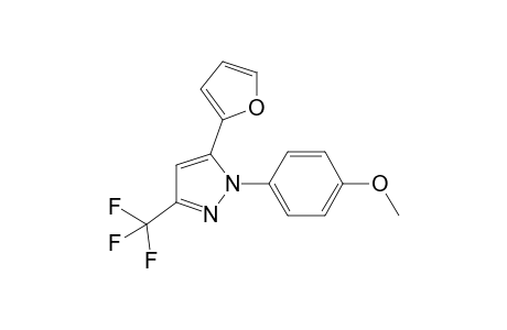 5-(Furan-2-yl)-1-(4-methoxyphenyl)-3-(trifluoromethyl)-1H-pyrazole