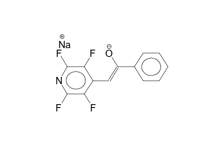 2-(4-TETRAFLUOROPYRIDYL)ACETOPHENONE, SODIUM SALT