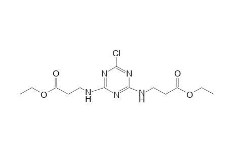 N,N'-(6-CHLORO-s-TRIAZINE-2,4-DIYL)DI-beta-ALANINE, DIETHYL ESTER